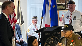 Powathan Point (OH) WWII Veteran receives the French Legion of (...)